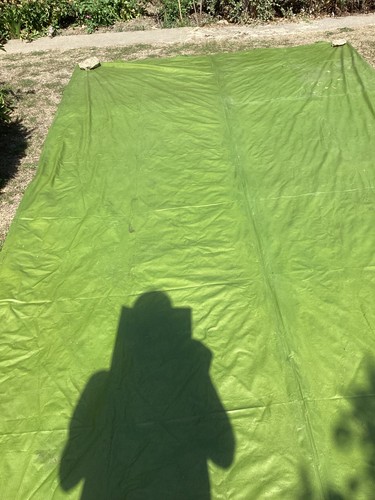 Waterproof ground sheet - sheet, for