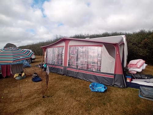Full size caravan awning with - full,