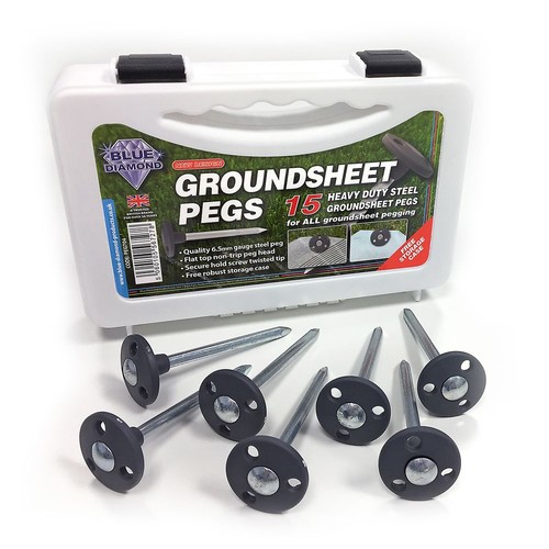 Groundsheet pegs tent - groundsheet, 15