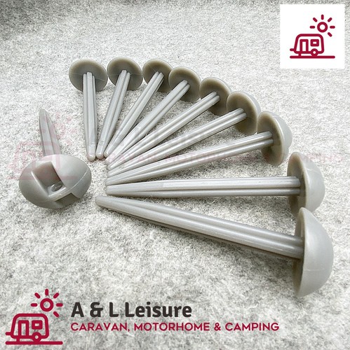 Ground sheet pegs - pegs, plastic