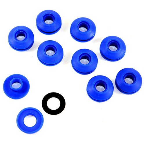 Plastic snap eyelets - 10,